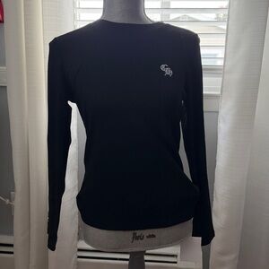 CH Chrome Black Long Sleeve Top
